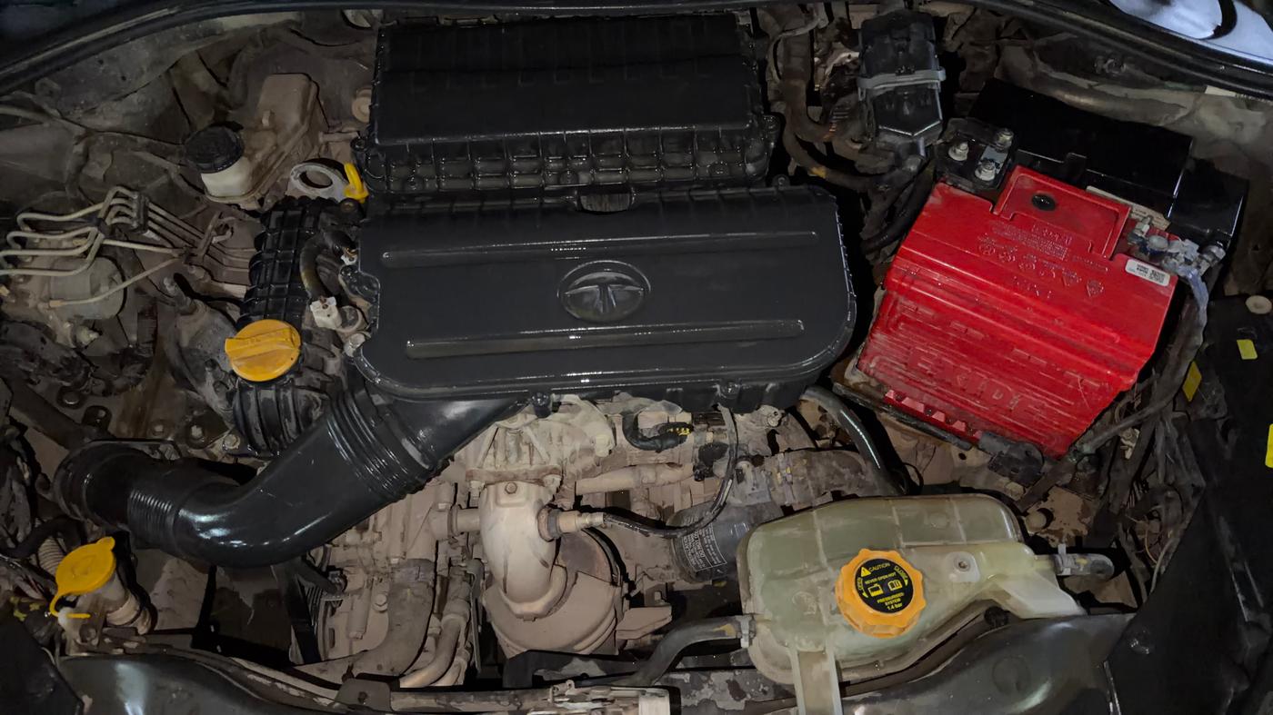 2020 Tata Tiago XZA PLUS PETROL, Petrol, Automatic, 47,137 km, Engine View
