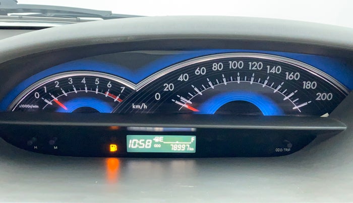 2015 Toyota Etios Liva G, Petrol, Manual, 79,223 km, Odometer Image