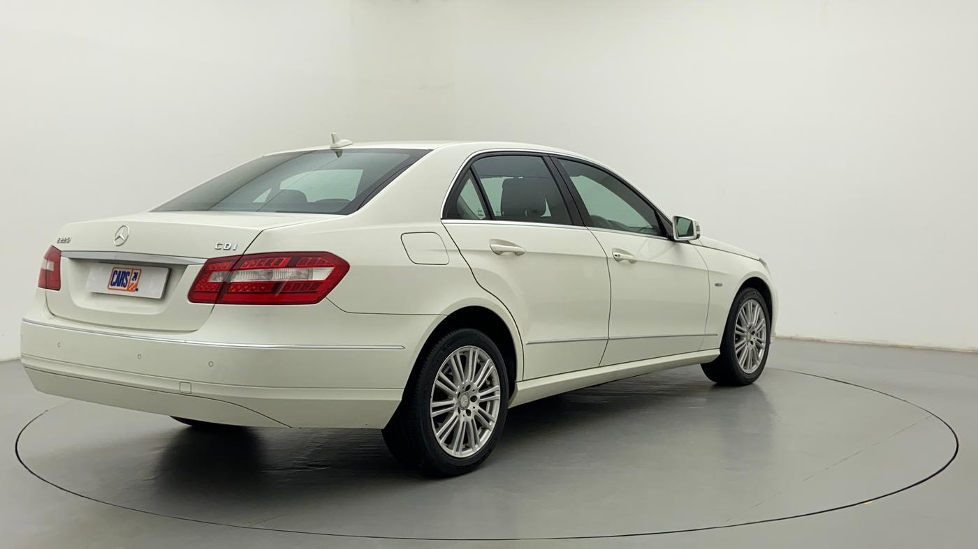 2013 Mercedes Benz E Class E 220 CDI ELEGANCE, Diesel, Automatic, 53,674 km, Right Back Diagonal