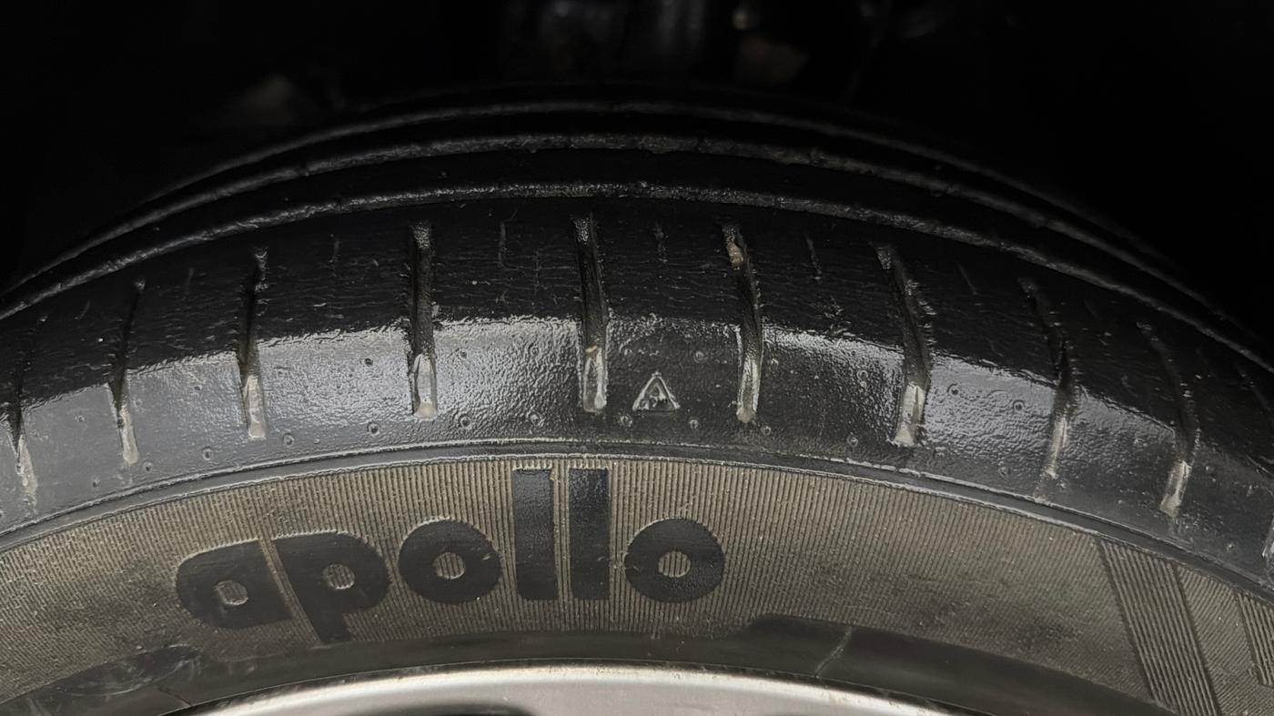 2019 Maruti Baleno ALPHA CVT PETROL 1.2, Petrol, Automatic, 53,271 km, Left Front Tyre Tread