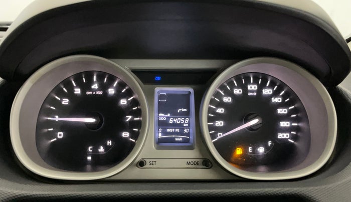 2017 Tata Tiago XZ PETROL, Petrol, Manual, 64,015 km, Odometer Image