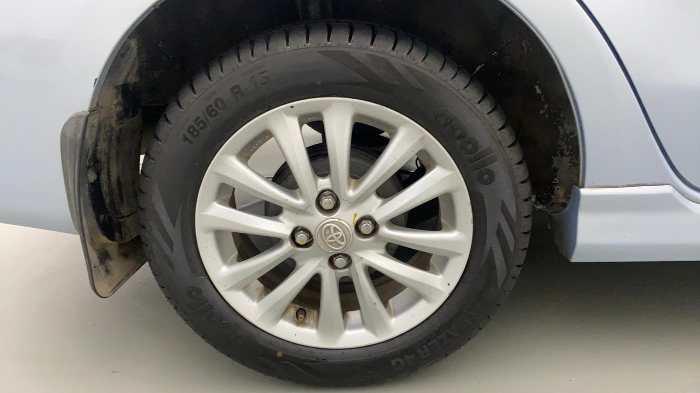 2012 Toyota Etios VX, Petrol, Manual, 38,871 km, Right Rear Wheel