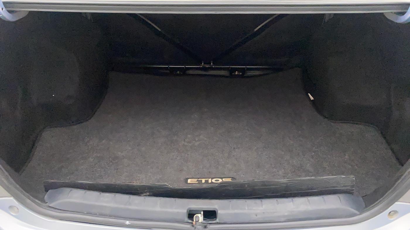 2012 Toyota Etios VX, Petrol, Manual, 38,871 km, Boot Inside