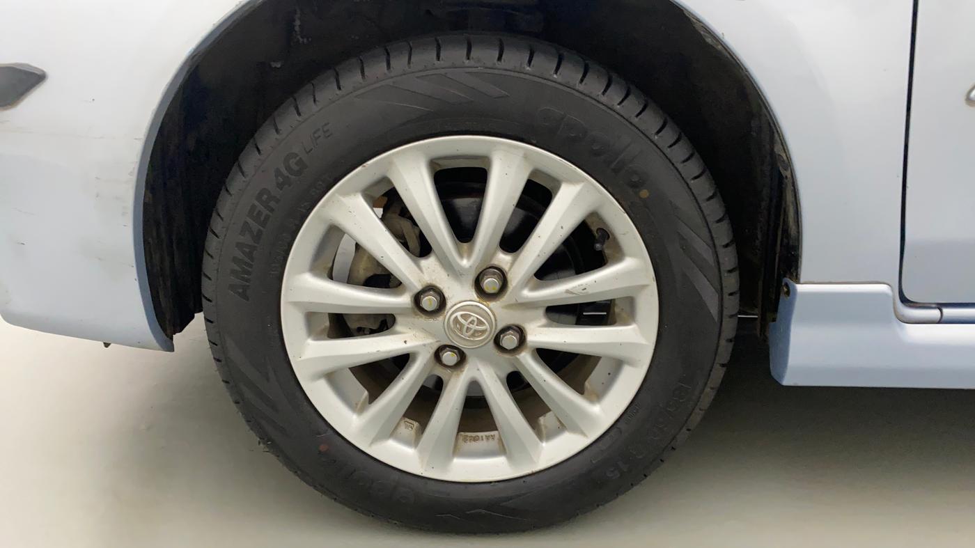 2012 Toyota Etios VX, Petrol, Manual, 38,871 km, Left Front Wheel