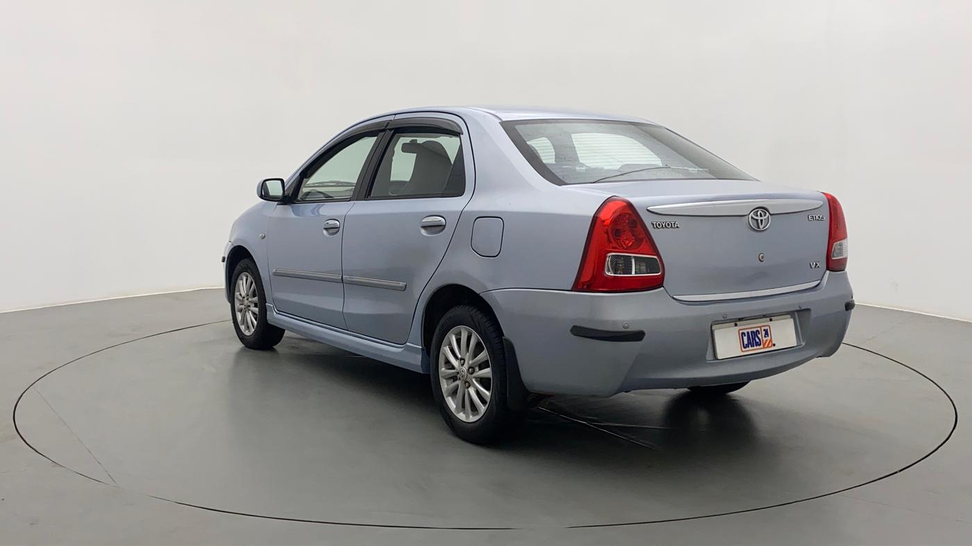 2012 Toyota Etios VX, Petrol, Manual, 38,871 km, Left Back Diagonal
