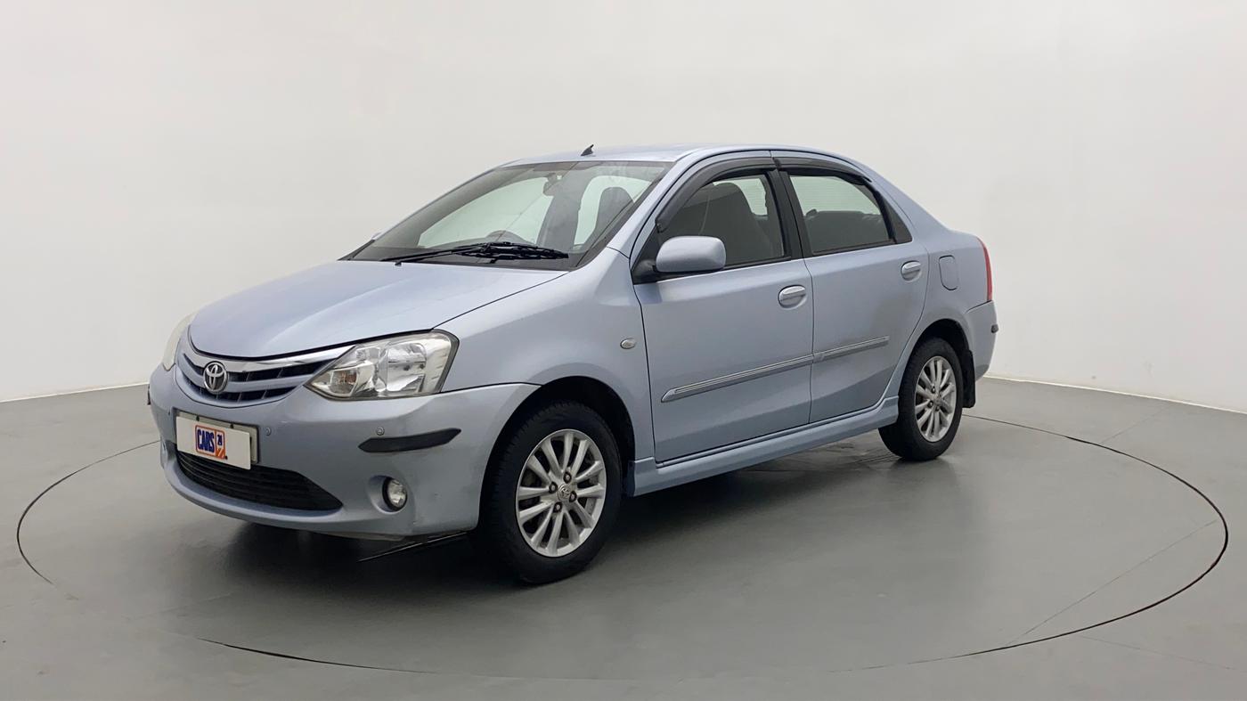 2012 Toyota Etios VX, Petrol, Manual, 38,871 km, Left Front Diagonal