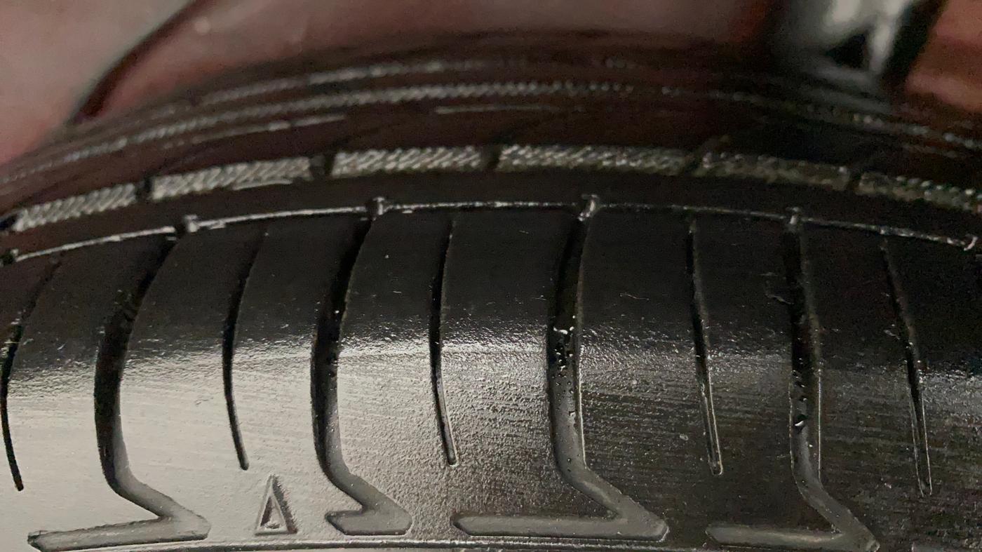 2019 Maruti Celerio VXI CNG, CNG, Manual, 46,397 km, Left Rear Tyre Tread