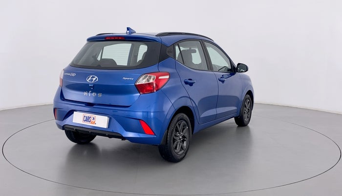 2020 Hyundai GRAND I10 NIOS SPORTZ PETROL, Petrol, Manual, 15,766 km, Right Back Diagonal