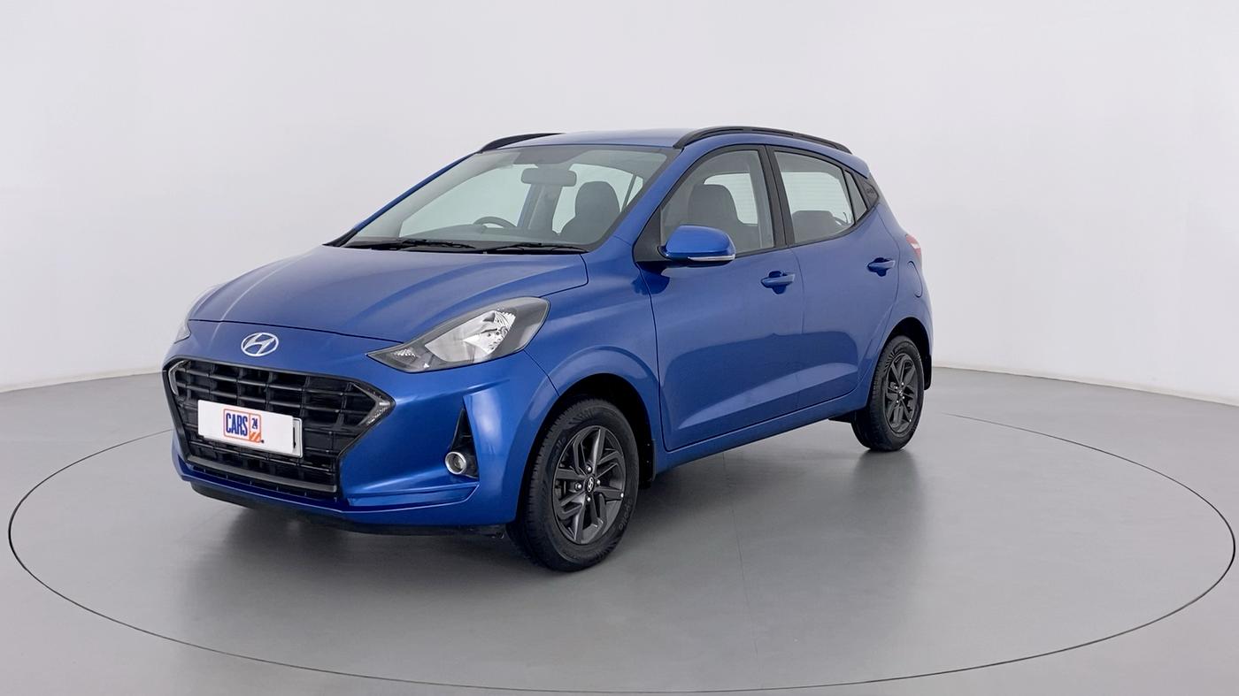 2020 Hyundai GRAND I10 NIOS SPORTZ PETROL, Petrol, Manual, 15,766 km, Left Front Diagonal