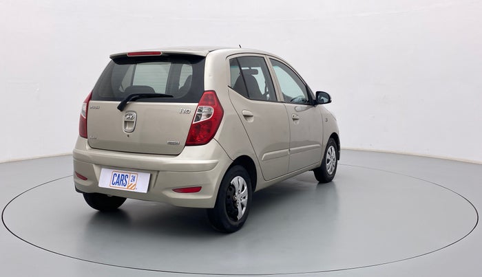 2012 Hyundai i10 SPORTZ 1.2 AT, Petrol, Automatic, 76,041 km, Right Back Diagonal