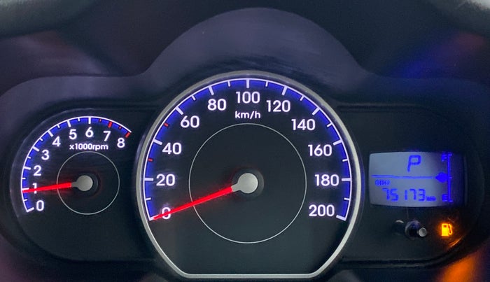 2012 Hyundai i10 SPORTZ 1.2 AT, Petrol, Automatic, 76,041 km, Odometer Image