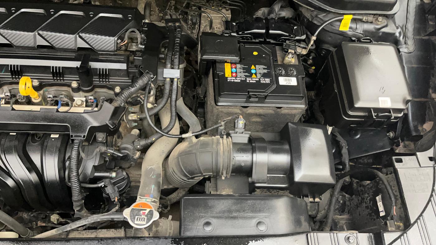 2023 KIA CARENS PRESTIGE 1.5 PETROL 7 STR, Petrol, Manual, 37,700 km, Engine View - Left