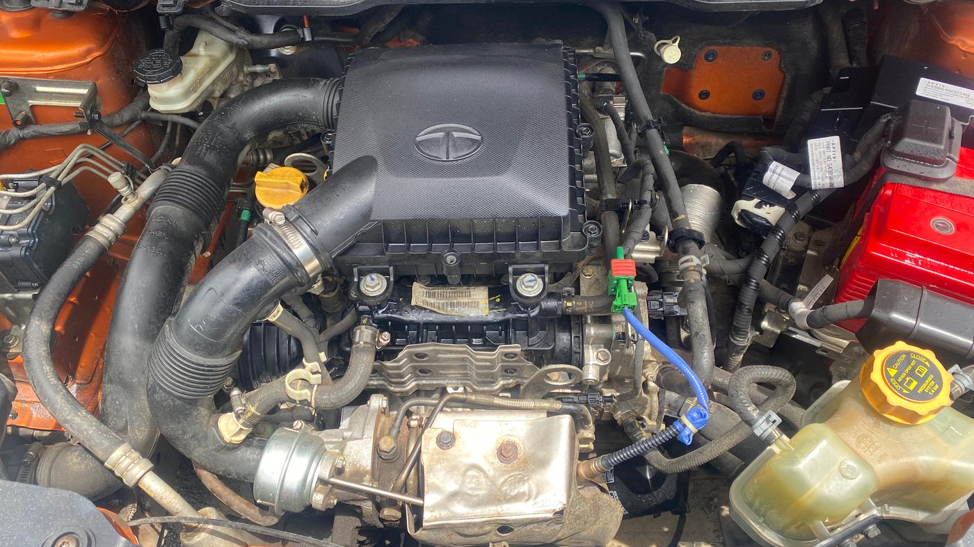 2019 Tata NEXON XZA PLUS PETROL, Petrol, Automatic, 63,170 km, Engine View