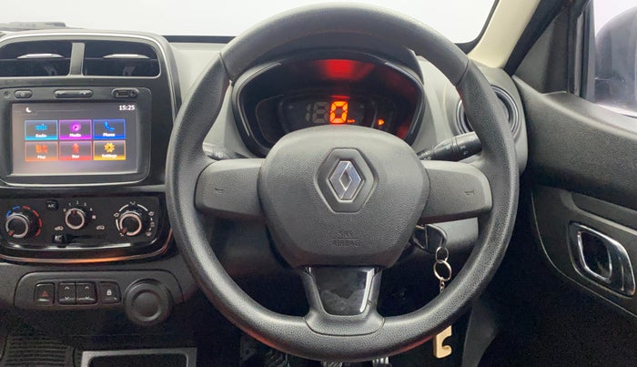 2018 Renault Kwid RXT 0.8, Petrol, Manual, 39,266 km, Steering Wheel Close Up