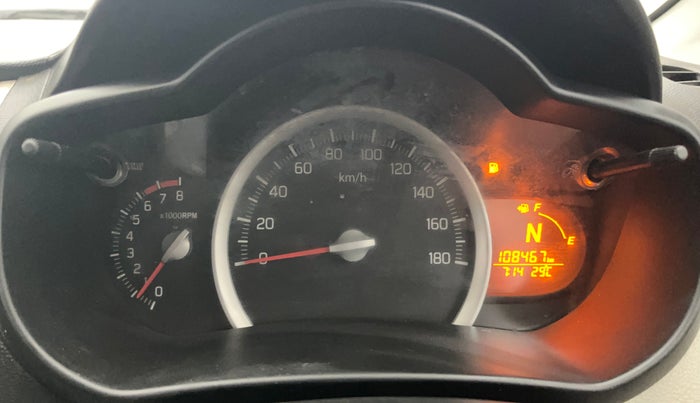 2014 Maruti Celerio VXI AMT, Petrol, Automatic, 1,08,527 km, Odometer Image