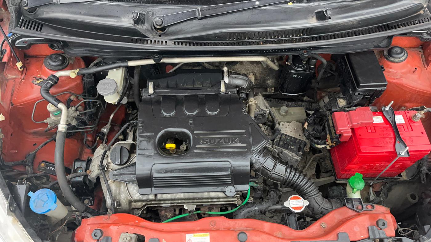 2014 Maruti Celerio VXI AMT, Petrol, Automatic, 1,08,527 km, Engine View
