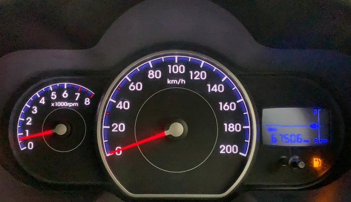 2012 Hyundai i10 SPORTZ 1.2, Petrol, Manual, 67,506 km, Odometer Image