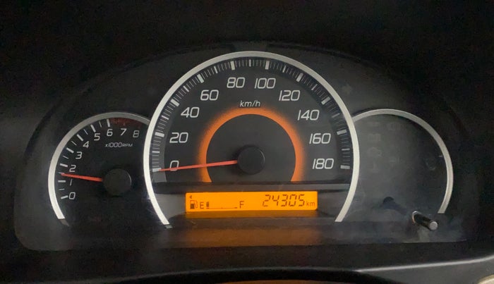 2013 Maruti Wagon R 1.0 VXI, Petrol, Manual, 24,304 km, Odometer Image