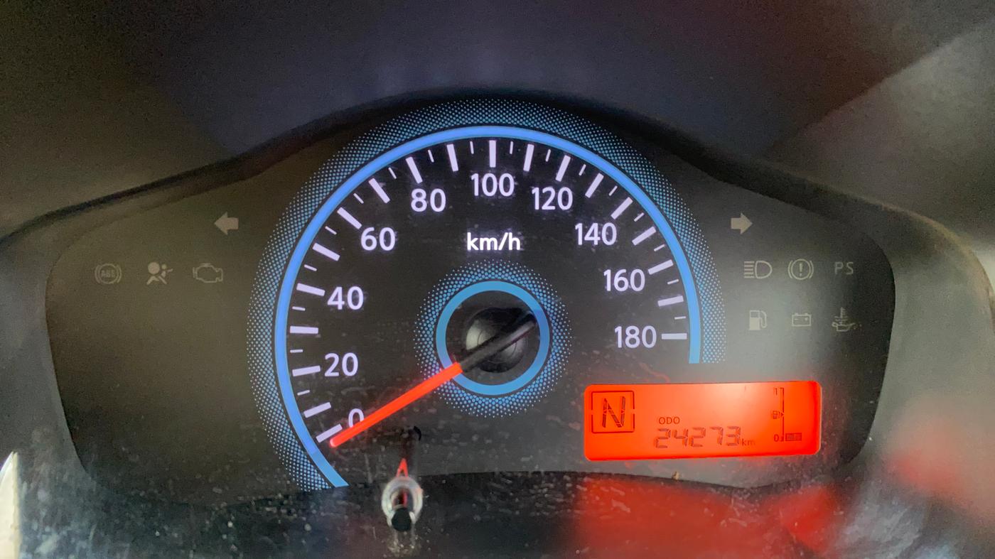 2018 Datsun Redi Go T(O) 1.0 AMT, Petrol, Automatic, 24,770 km, Odometer Image