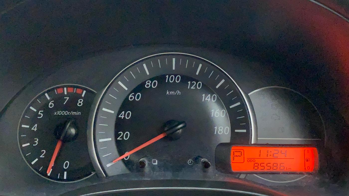 2017 Nissan Micra XL CVT, Petrol, Automatic, 85,585 km, Odometer Image