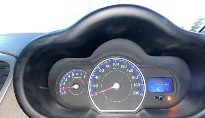 2012 Hyundai i10 MAGNA 1.2, Petrol, Manual, 70,879 km, Odometer Image