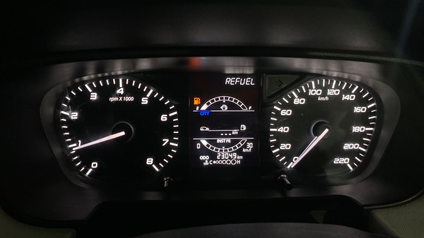 2021 Tata PUNCH ACCOMPLISHED MT, Petrol, Manual, 23,047 km, Odometer Image