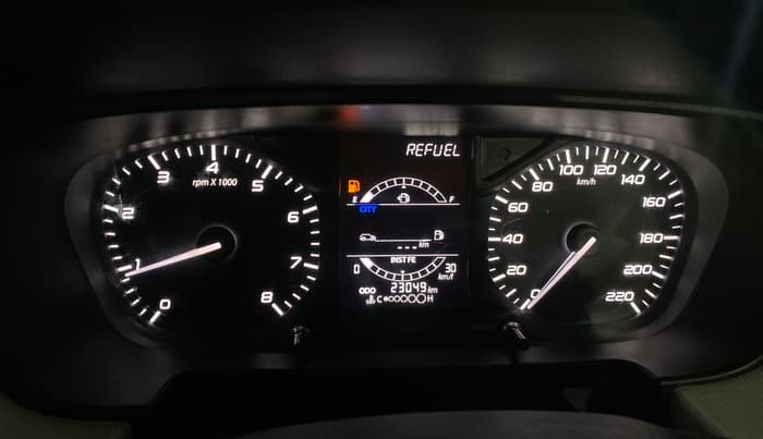2021 Tata PUNCH ACCOMPLISHED MT, Petrol, Manual, 23,047 km, Odometer Image
