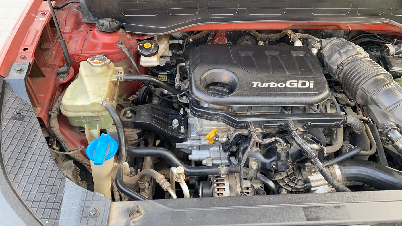 2019 Hyundai VENUE SX PLUS 1.0 TURBO DCT DUAL TONE, Petrol, Automatic, 29,601 km, Engine View - Right