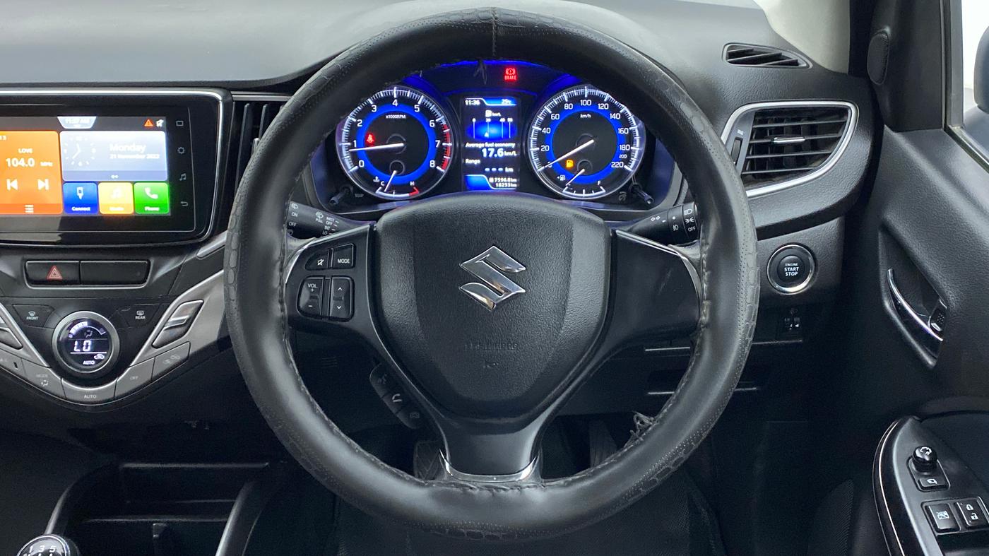 2021 Maruti Baleno ZETA PETROL 1.2, Petrol, Manual, 18,321 km, Steering Wheel Close Up