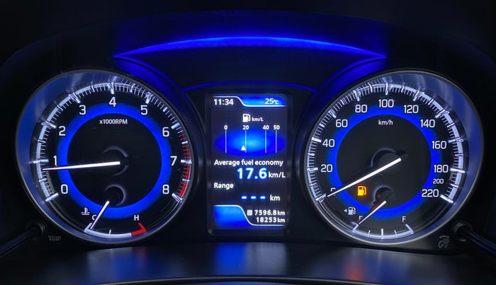 2021 Maruti Baleno ZETA PETROL 1.2, Petrol, Manual, 18,321 km, Odometer Image