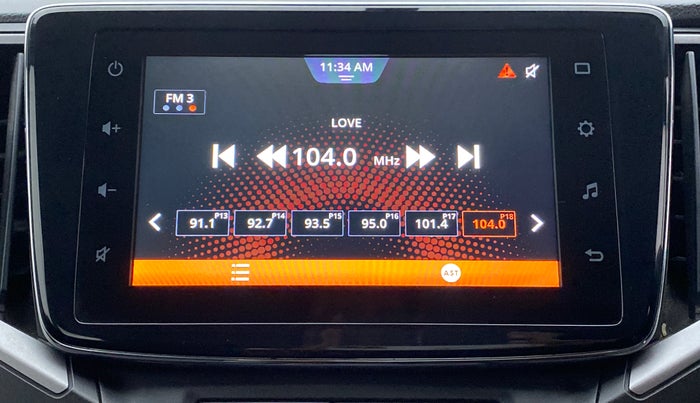 2021 Maruti Baleno ZETA PETROL 1.2, Petrol, Manual, 18,321 km, Infotainment System