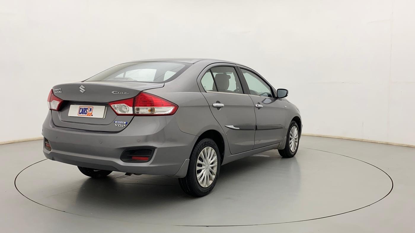 2016 Maruti Ciaz VDI+ SHVS, Diesel, Manual, 78,672 km, Right Back Diagonal