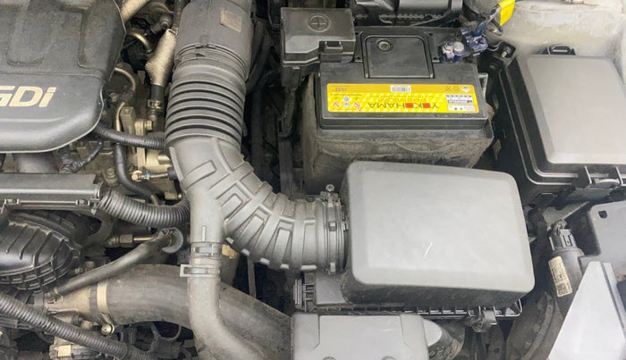 2021 Hyundai NEW I20 ASTA (O) 1.0 TURBO GDI DCT, Petrol, Automatic, 52,495 km, Engine View - Left