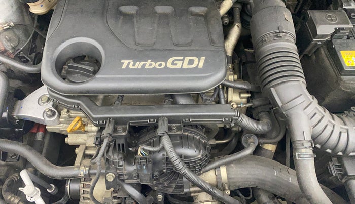 2021 Hyundai NEW I20 ASTA (O) 1.0 TURBO GDI DCT, Petrol, Automatic, 52,495 km, Engine View