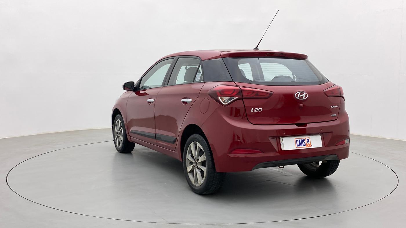2015 Hyundai Elite i20 SPORTZ (O) 1.2, Petrol, Manual, 68,132 km, Left Back Diagonal