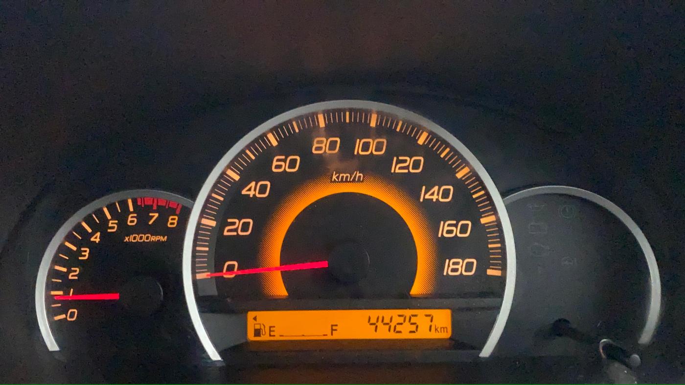 2014 Maruti Wagon R 1.0 VXI, Petrol, Manual, 44,364 km, Odometer Image