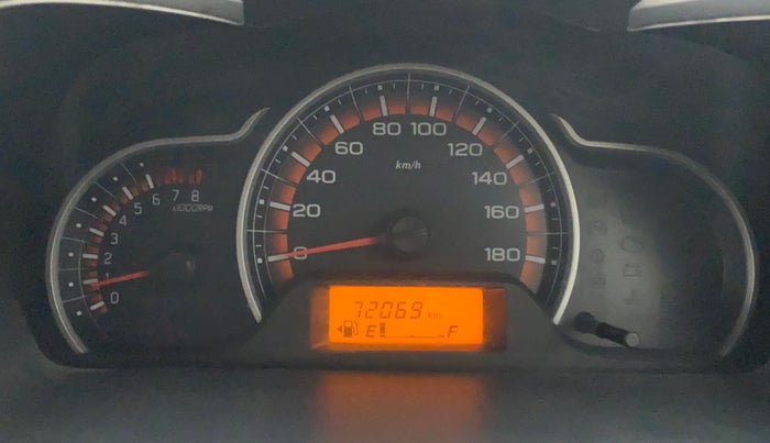 2018 Maruti Alto K10 VXI, Petrol, Manual, 72,039 km, Odometer Image