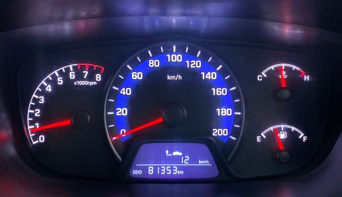 2018 Hyundai Xcent S 1.2, CNG, Manual, 81,459 km, Odometer Image