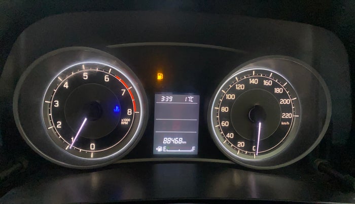 2017 Maruti Dzire ZXI PLUS, Petrol, Manual, 88,462 km, Odometer Image