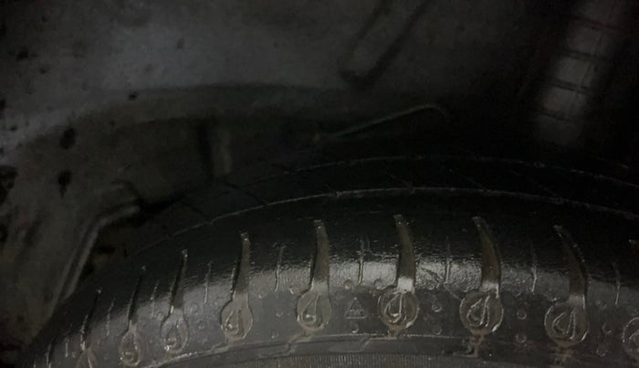 2019 Datsun Go T(O), Petrol, Manual, 31,573 km, Left Rear Tyre Tread