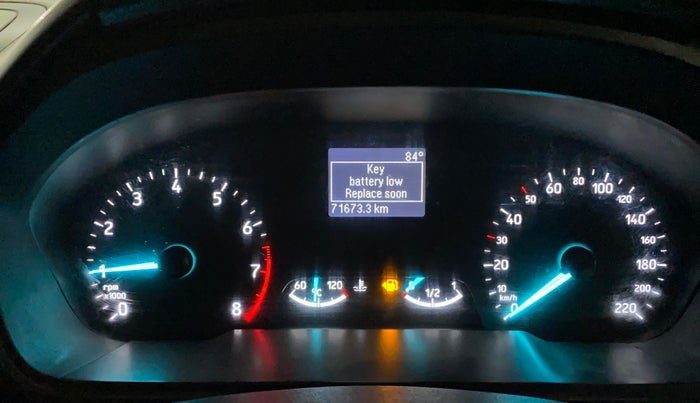 2018 Ford Ecosport AMBIENTE 1.5L PETROL, Petrol, Manual, 71,660 km, Odometer Image