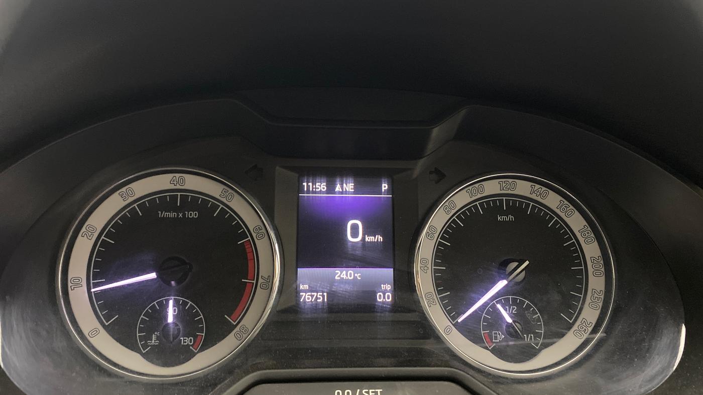 2018 Skoda Octavia L&K 1.8 TSI AT, Petrol, Automatic, 76,751 km, Odometer Image
