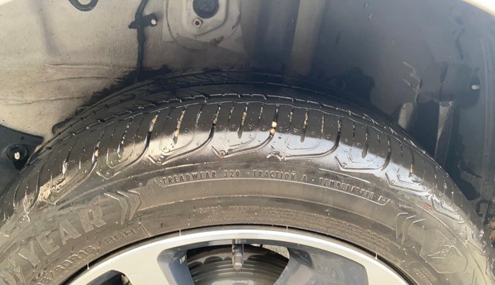 2023 Tata ALTROZ XZ PETROL, Petrol, Manual, 21,487 km, Left Rear Tyre Tread