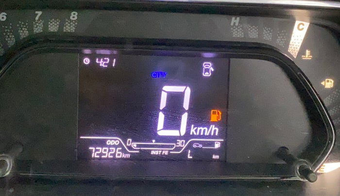 2020 Tata NEXON XZ PETROL, Petrol, Manual, 72,920 km, Odometer Image
