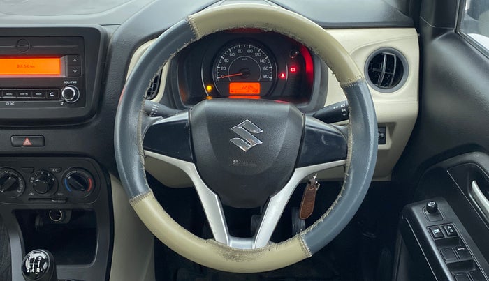 2019 Maruti New Wagon-R VXI 1.0, Petrol, Manual, 22,159 km, Steering Wheel Close Up