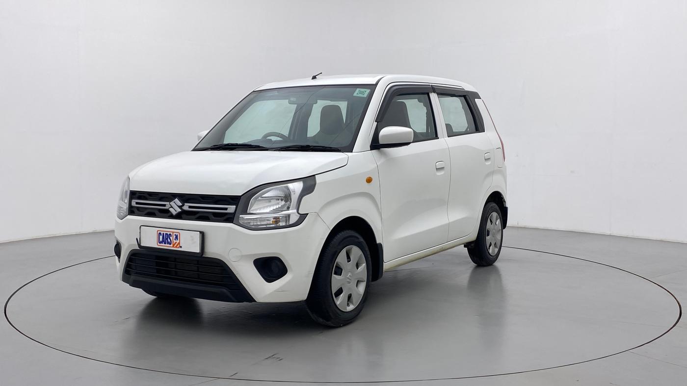 2019 Maruti New Wagon-R VXI 1.0, Petrol, Manual, 22,159 km, Left Front Diagonal