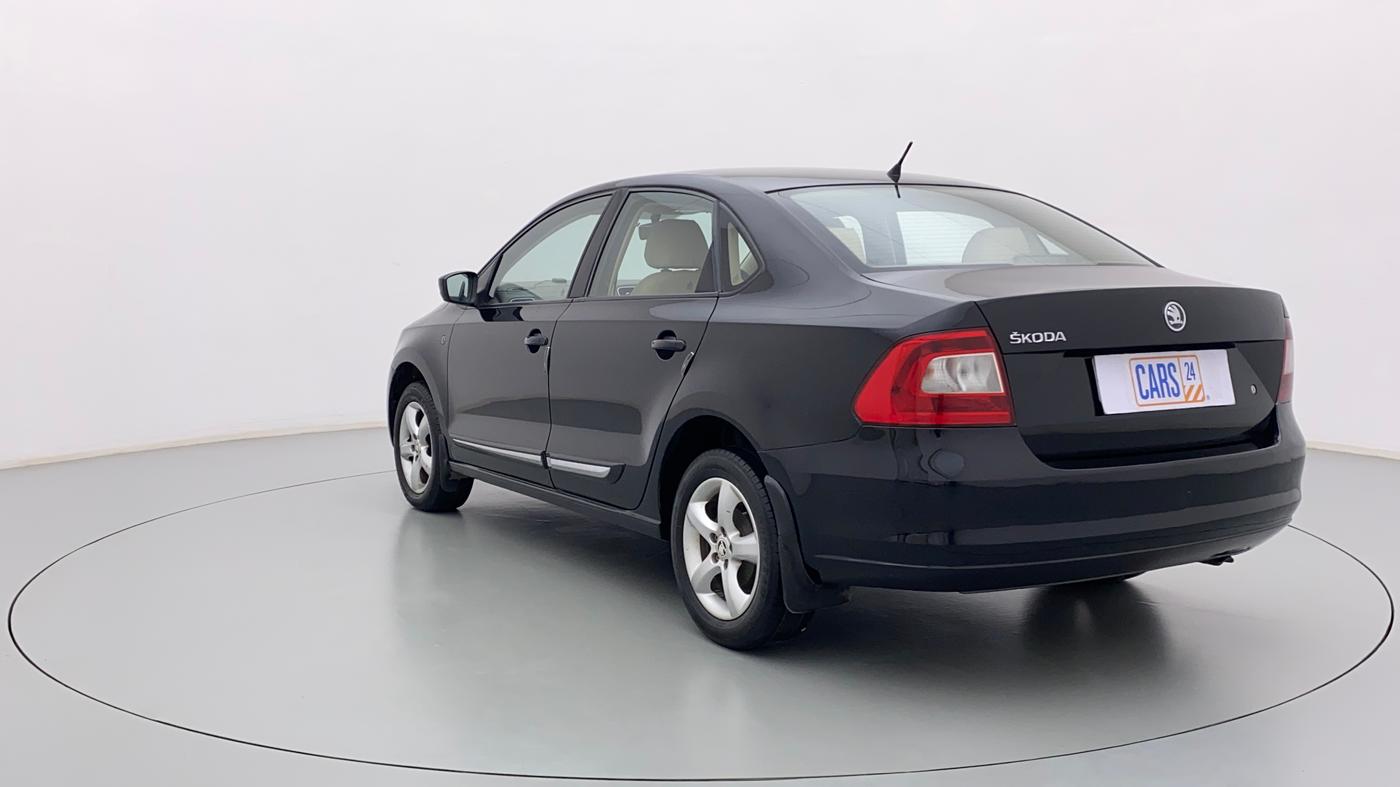 2013 Skoda Rapid ELEGANCE 1.6 MPI MT, Petrol, Manual, 42,359 km, Left Back Diagonal