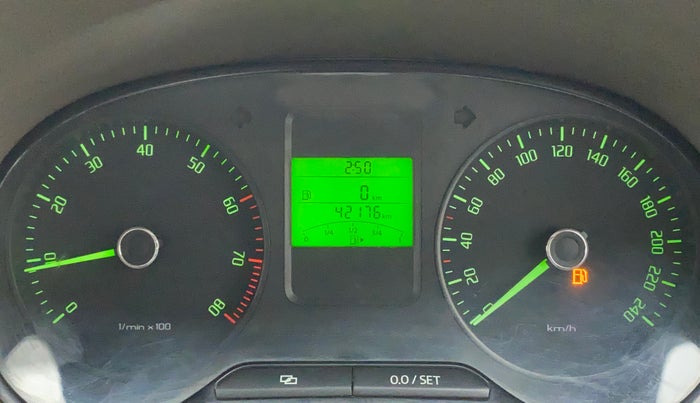 2013 Skoda Rapid ELEGANCE 1.6 MPI MT, Petrol, Manual, 42,359 km, Odometer Image
