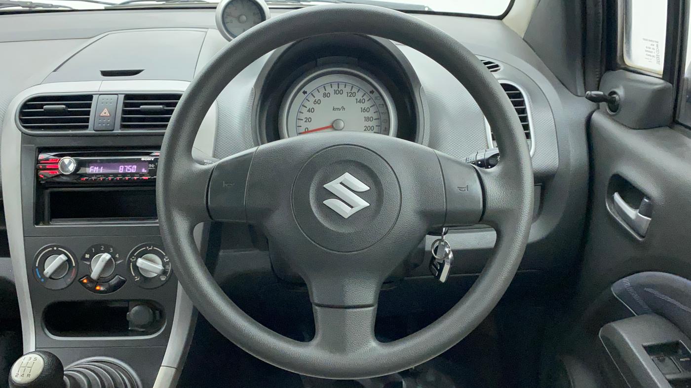 2011 Maruti Ritz VXI, Petrol, Manual, 81,162 km, Steering Wheel Close Up
