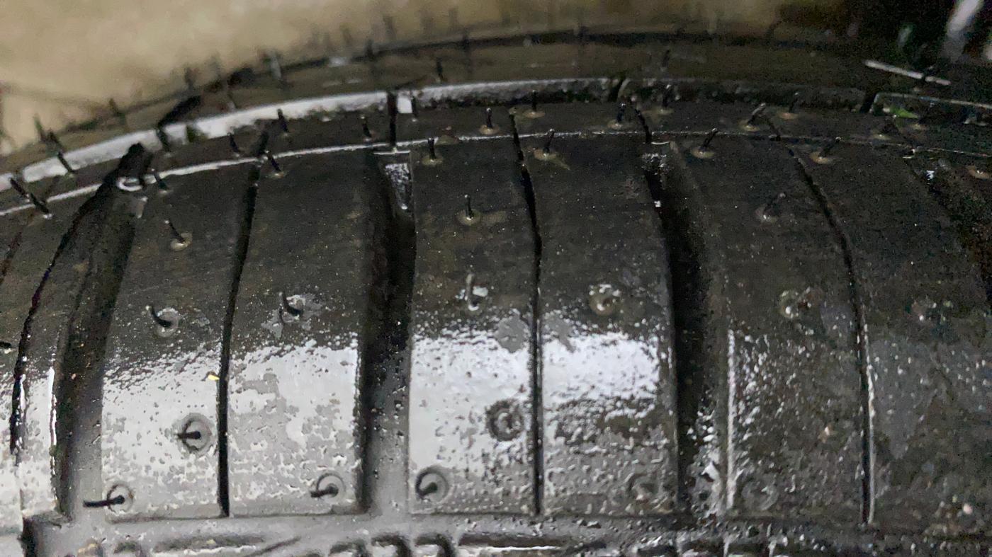 2011 Maruti Ritz VXI, Petrol, Manual, 81,162 km, Left Rear Tyre Tread